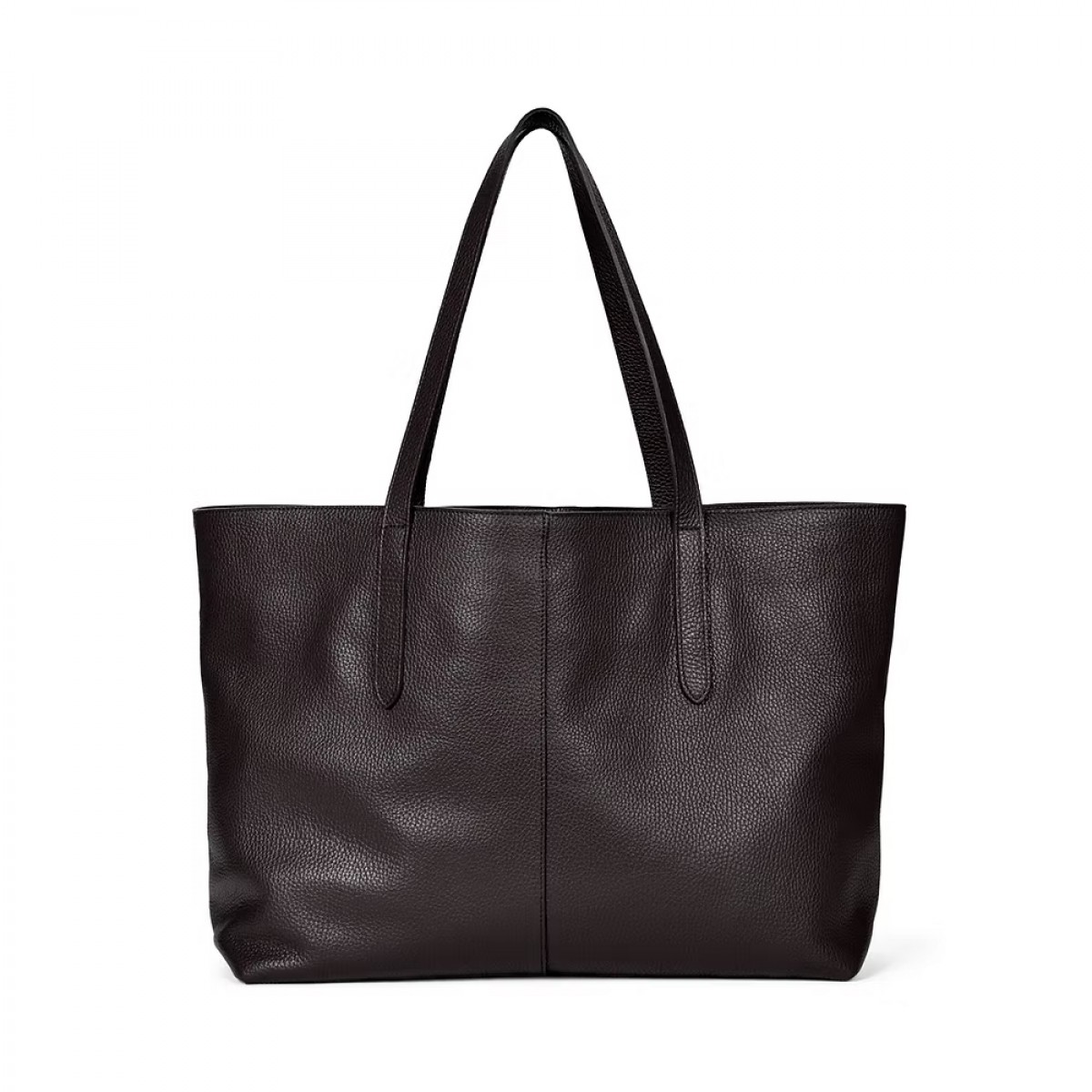 karin large tote bag - black