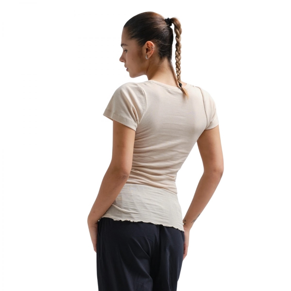 cotton roseanne t-shirt - off white - ryg