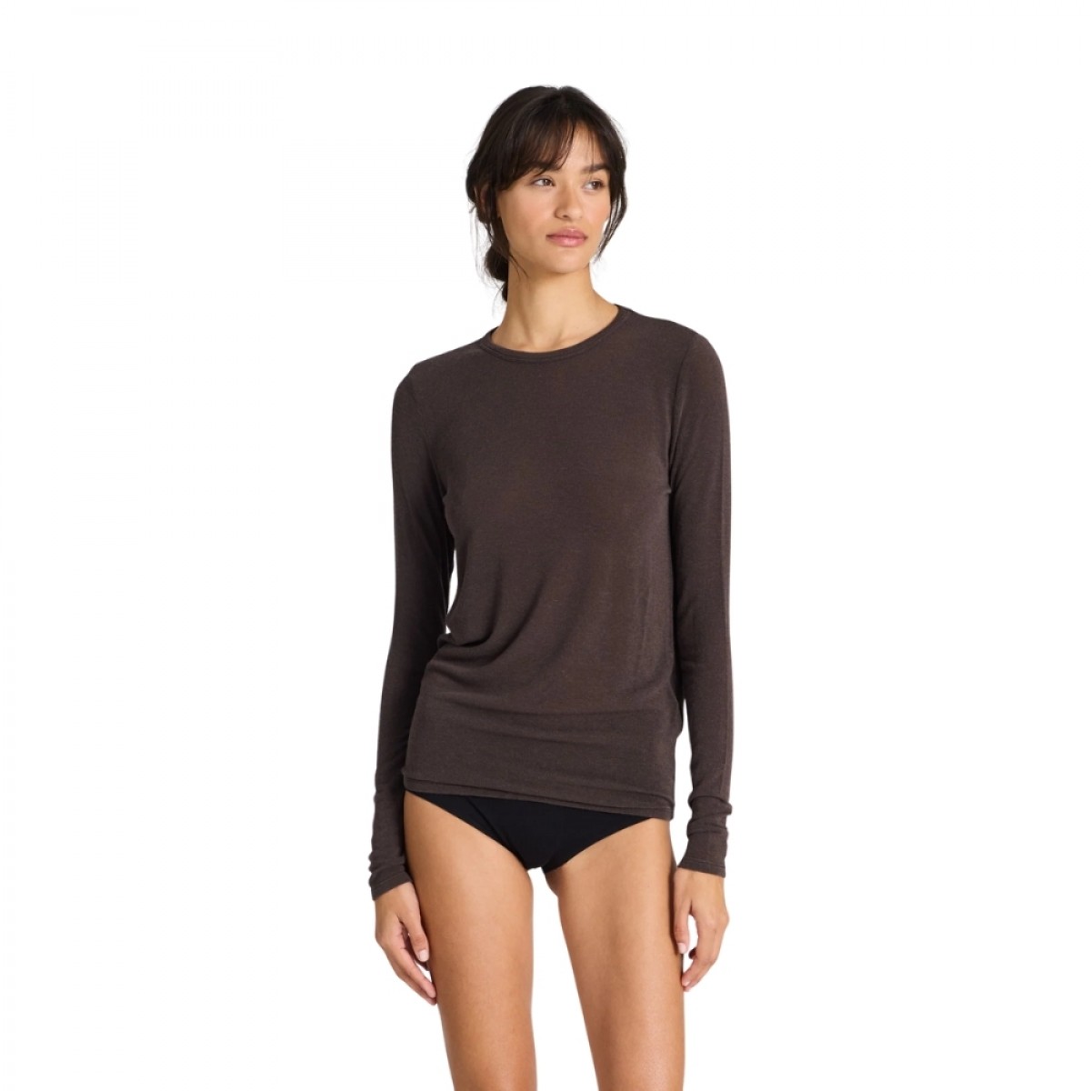 thyra wool top - mulch