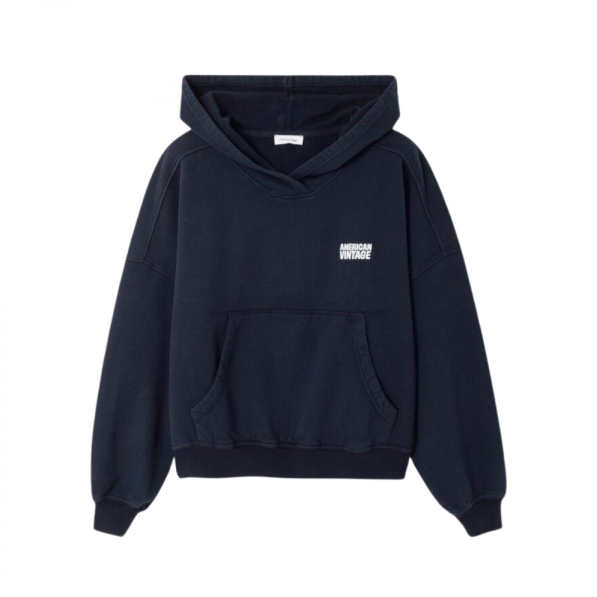 women's hoddie plizzy - vintage navy