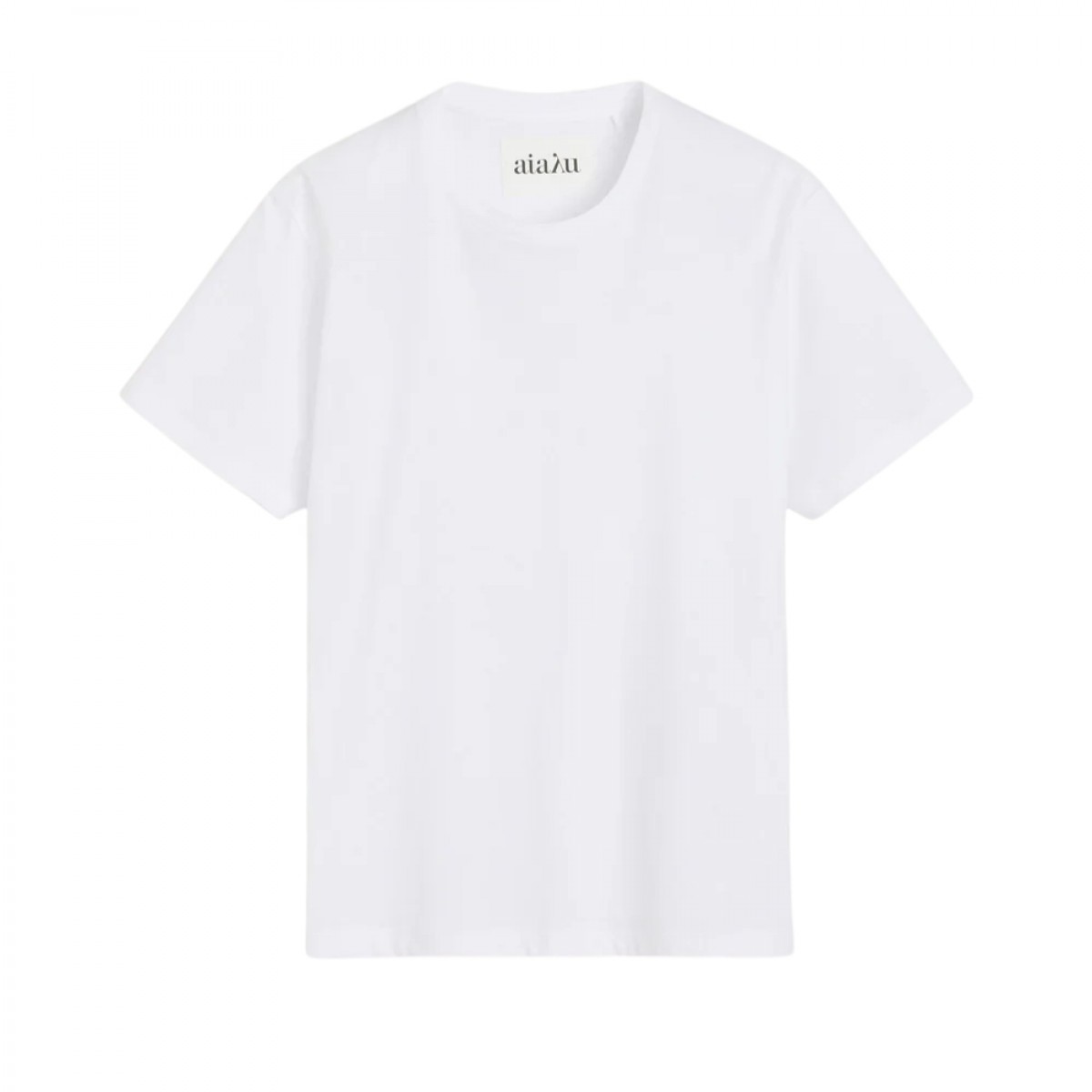aiayu classic circular tee - white