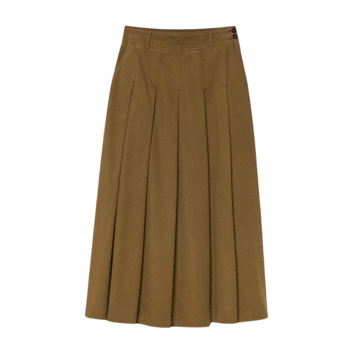 pomdére skirt - gianduia - front