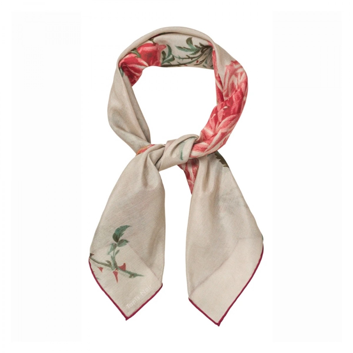light small essie scarf - white