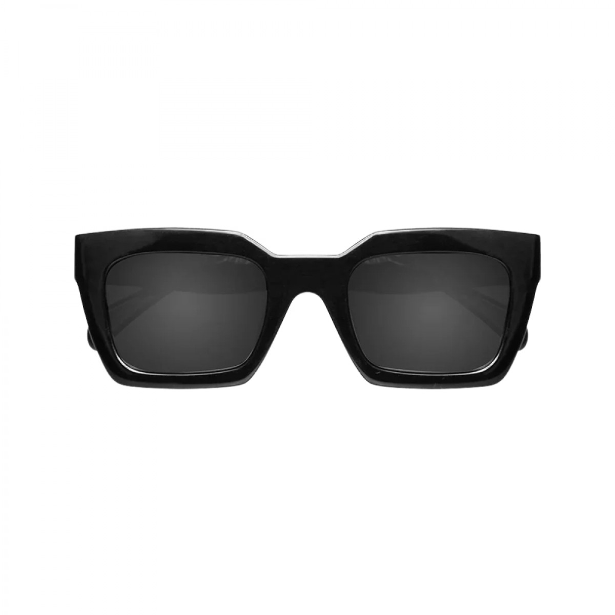 anine bing indio sunglasses - black - front