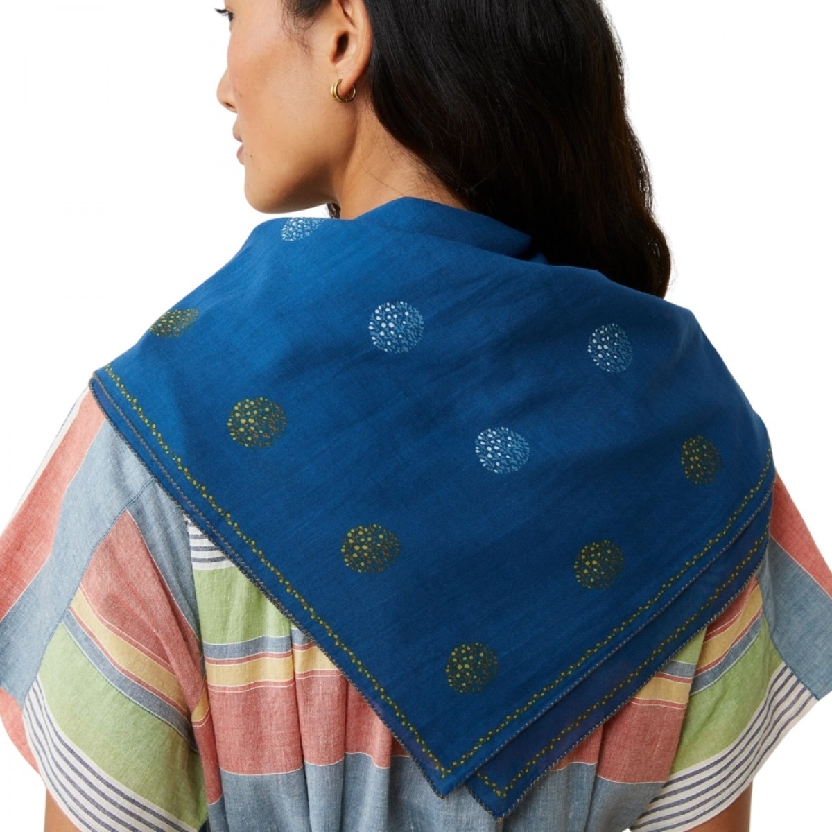 moismont pearl no 820 scarf - ink