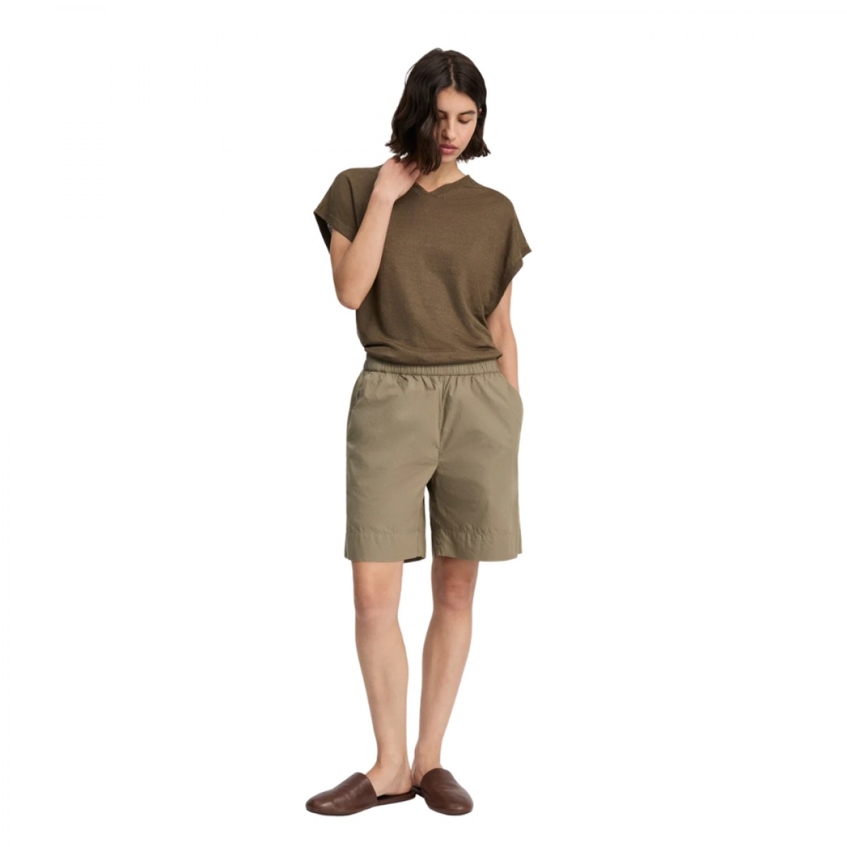 aiayu shorts long - olive garden 