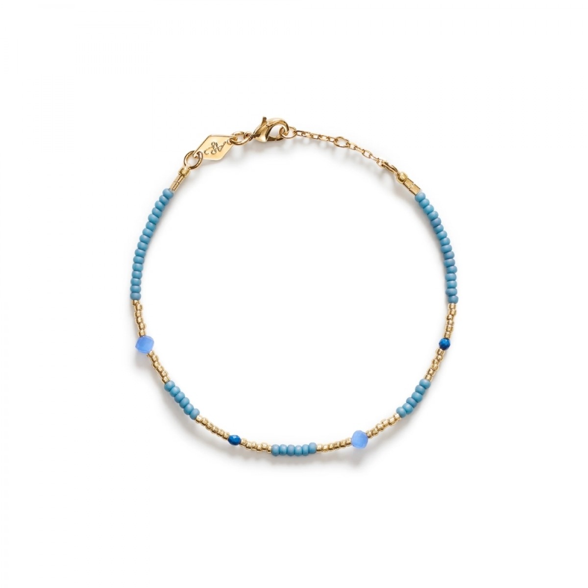 anni lu clemence bracelet - faded denim
