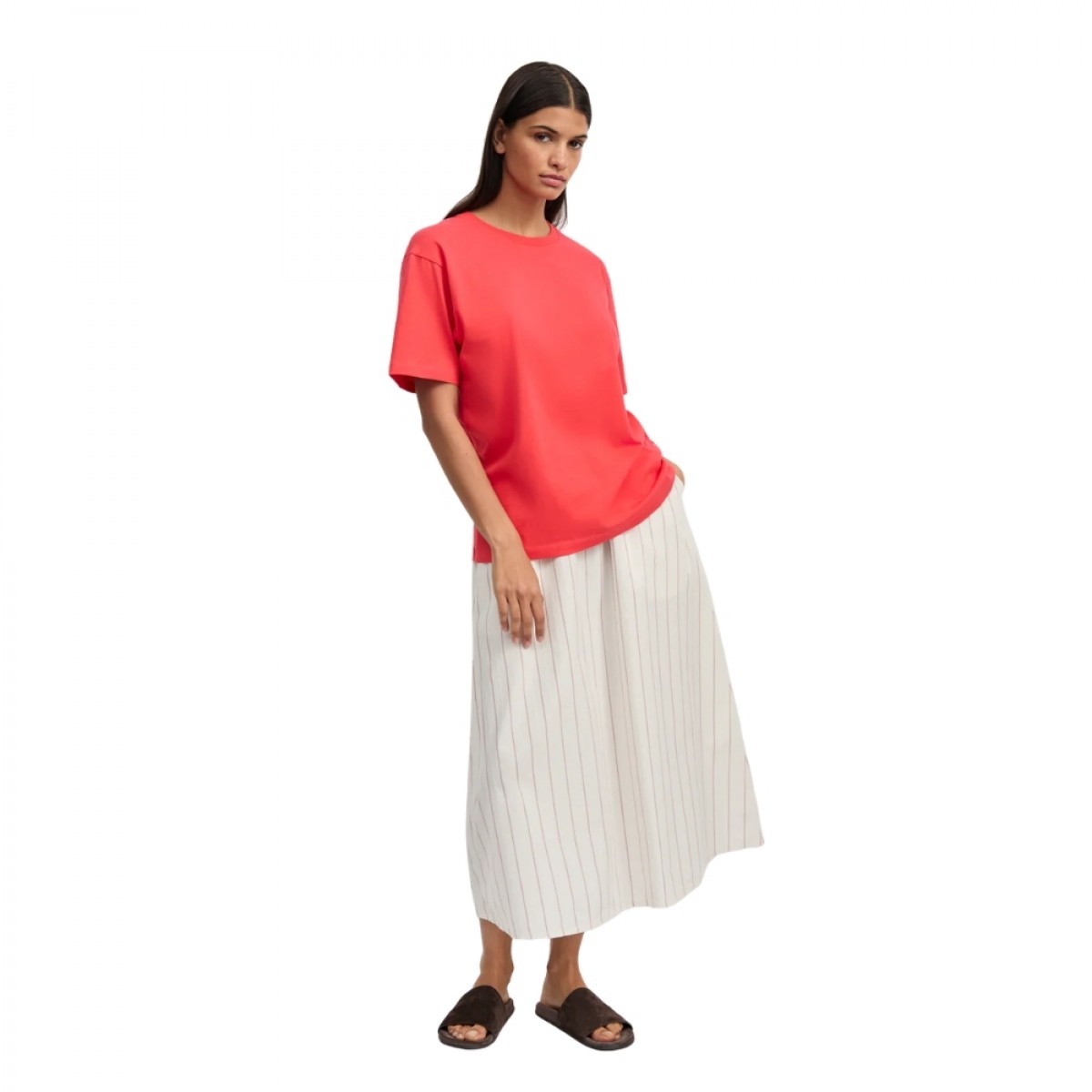 aiayu classic circular tee - kiss - look