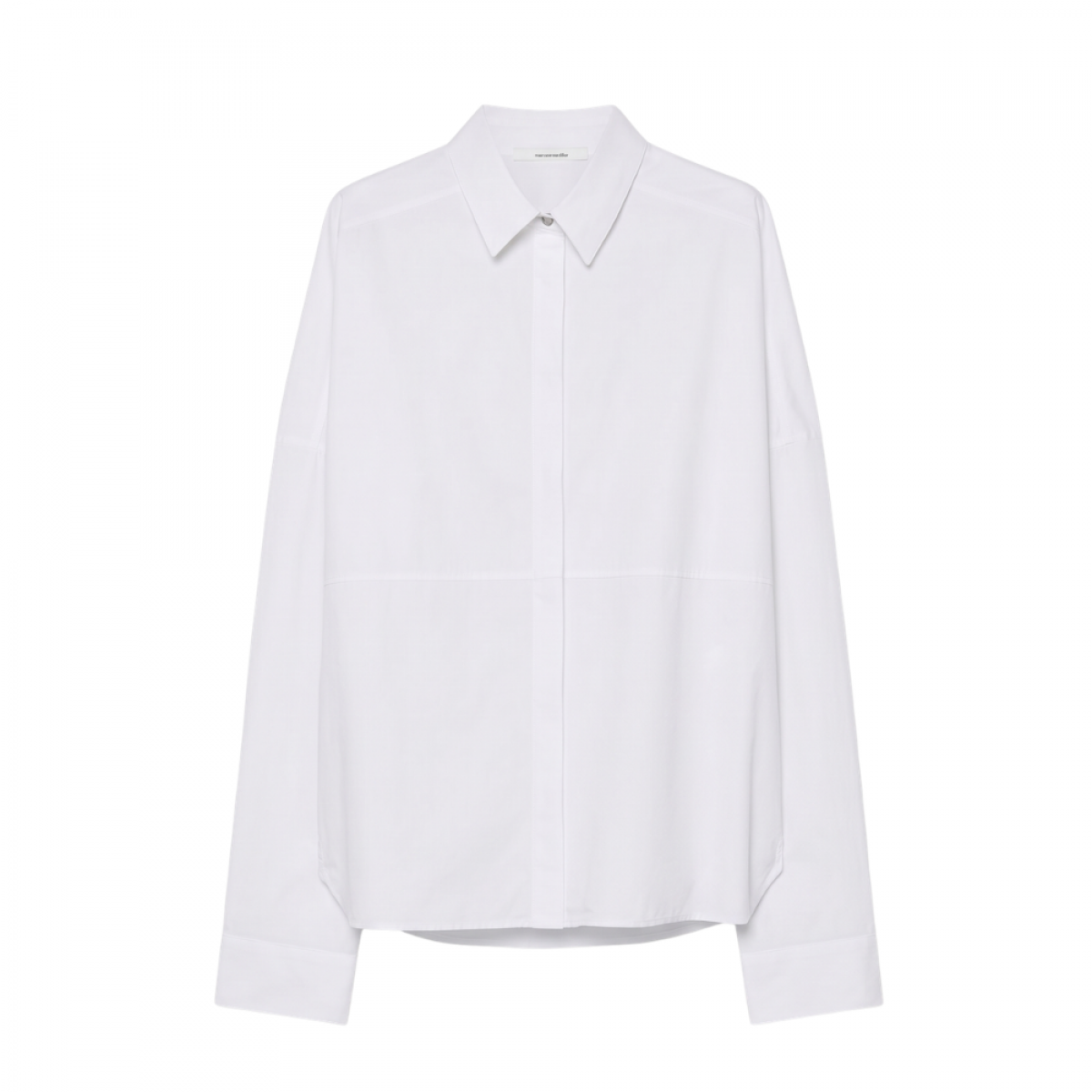 pomanére shirt - optical white - front