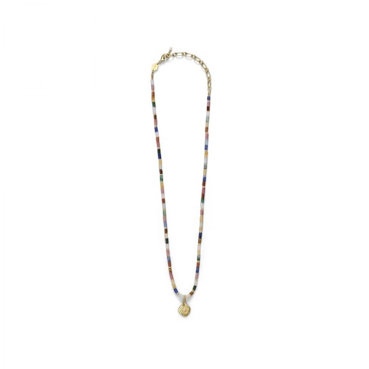 anni lu oceano necklace - gold - font