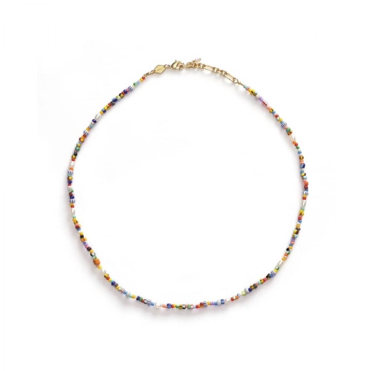 anni lu petit alaia necklace - gold 