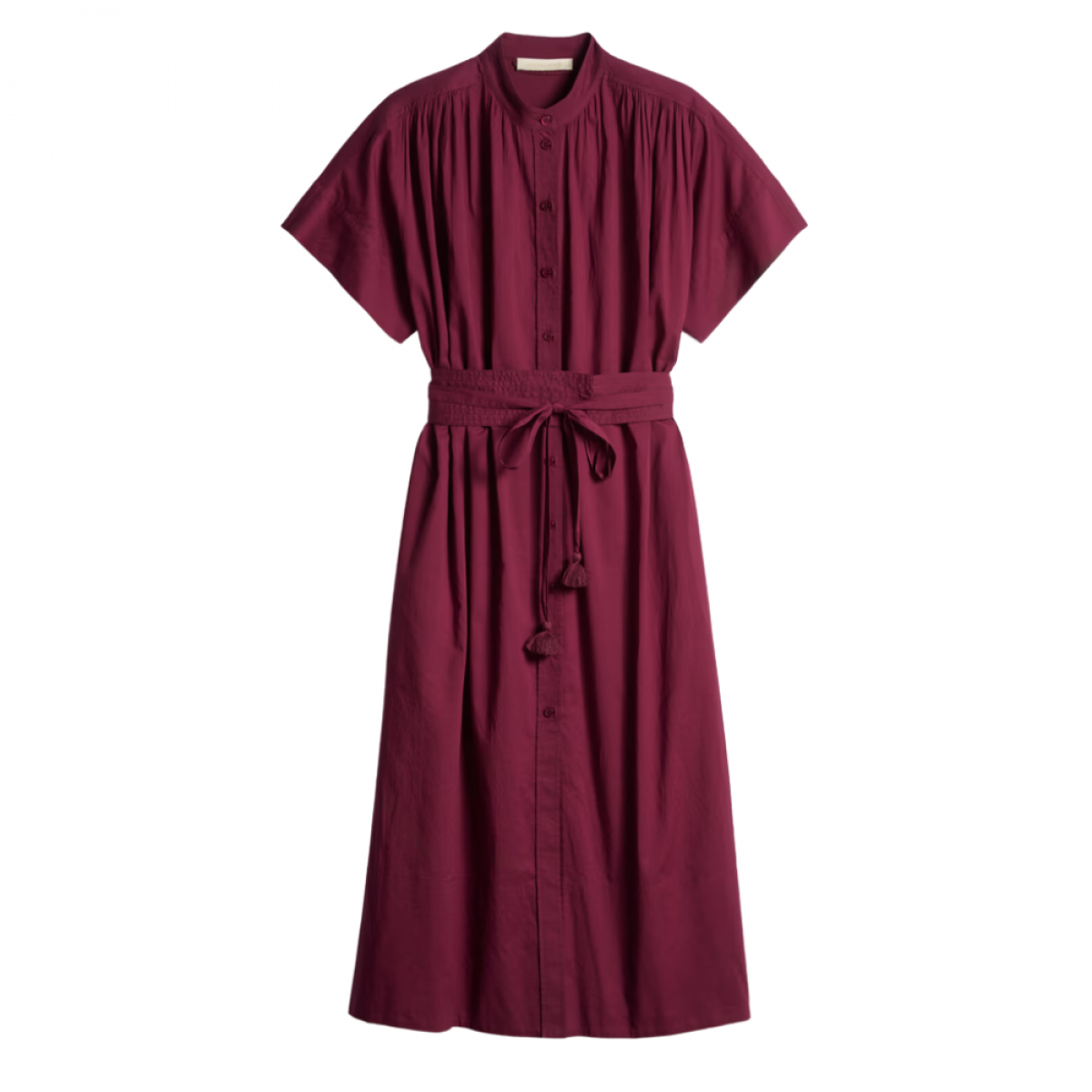 ciao dress - bordeaux - front