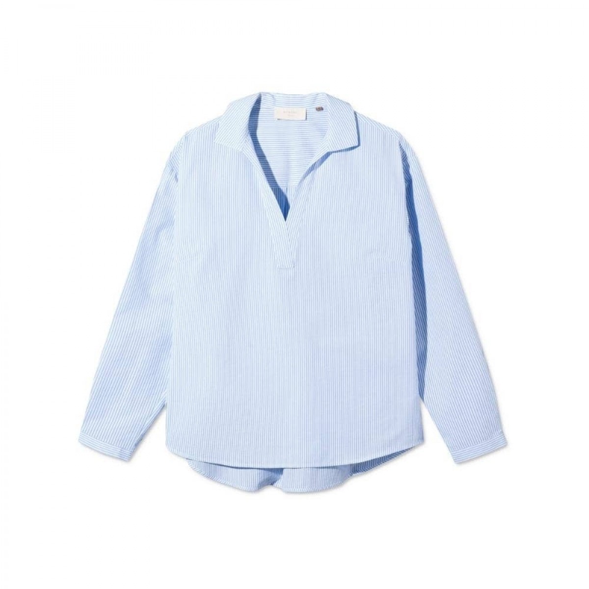 safa shirt - light blue / white stripe 