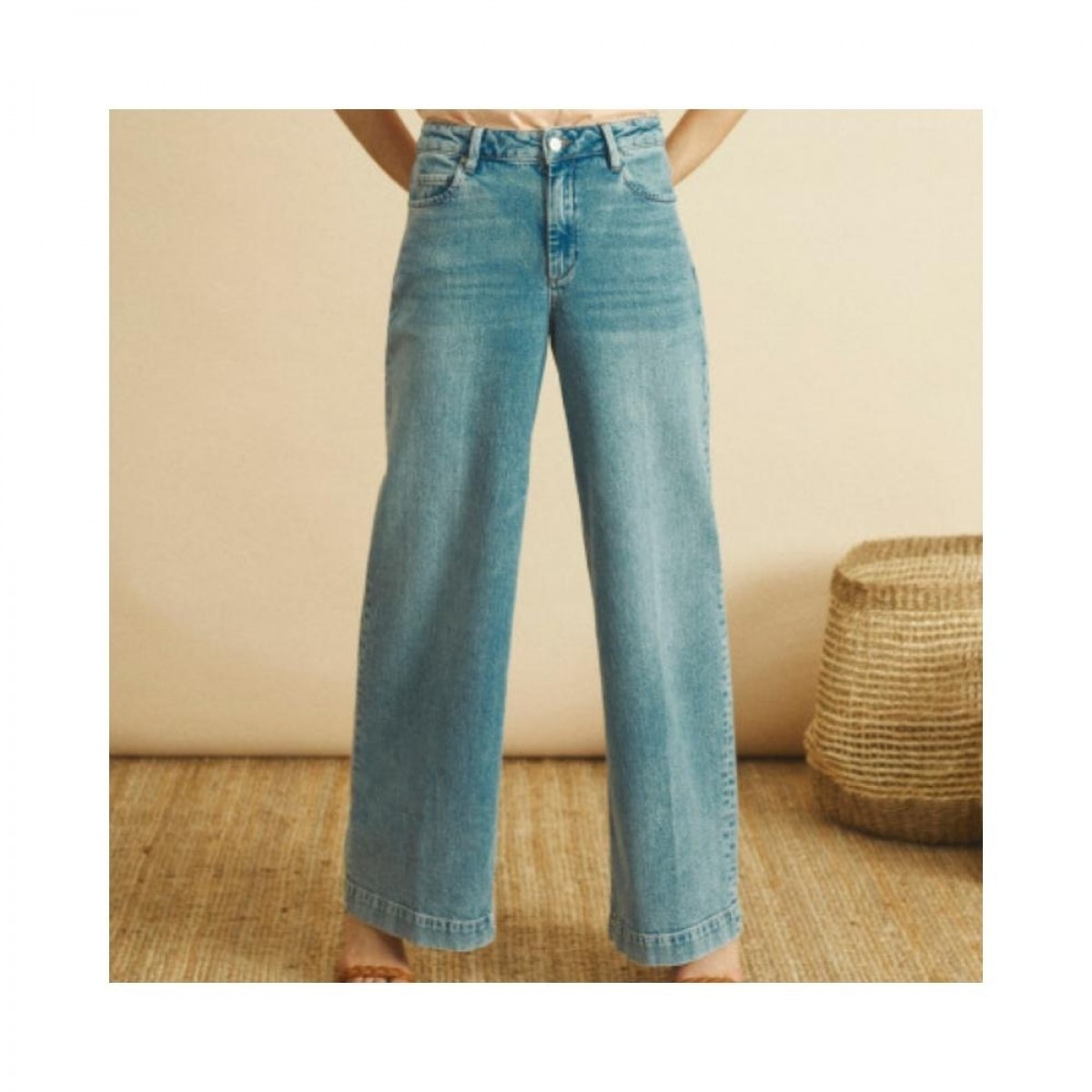 page jeans - denim blue - lommer