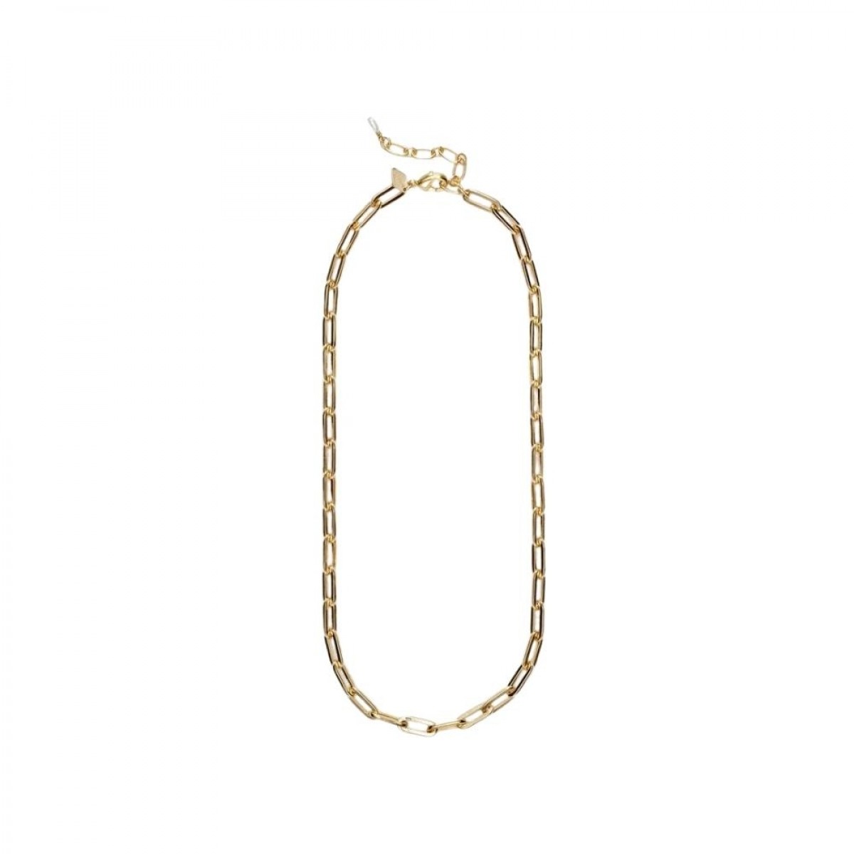 golden hour necklace - gold - front