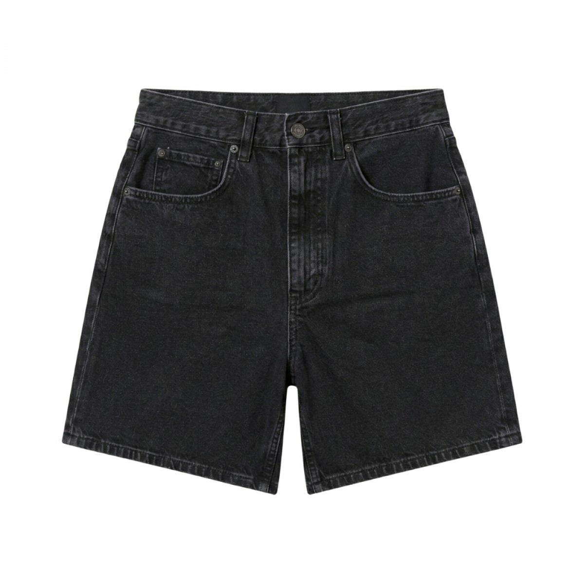 anine bing delaney shorts vintage black 