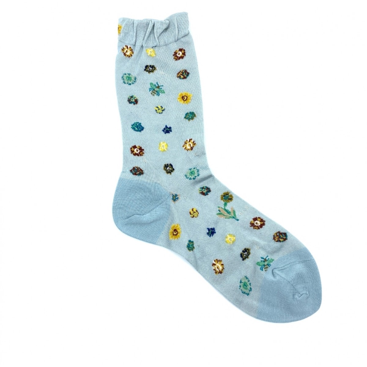 antipast polka flower - light blue