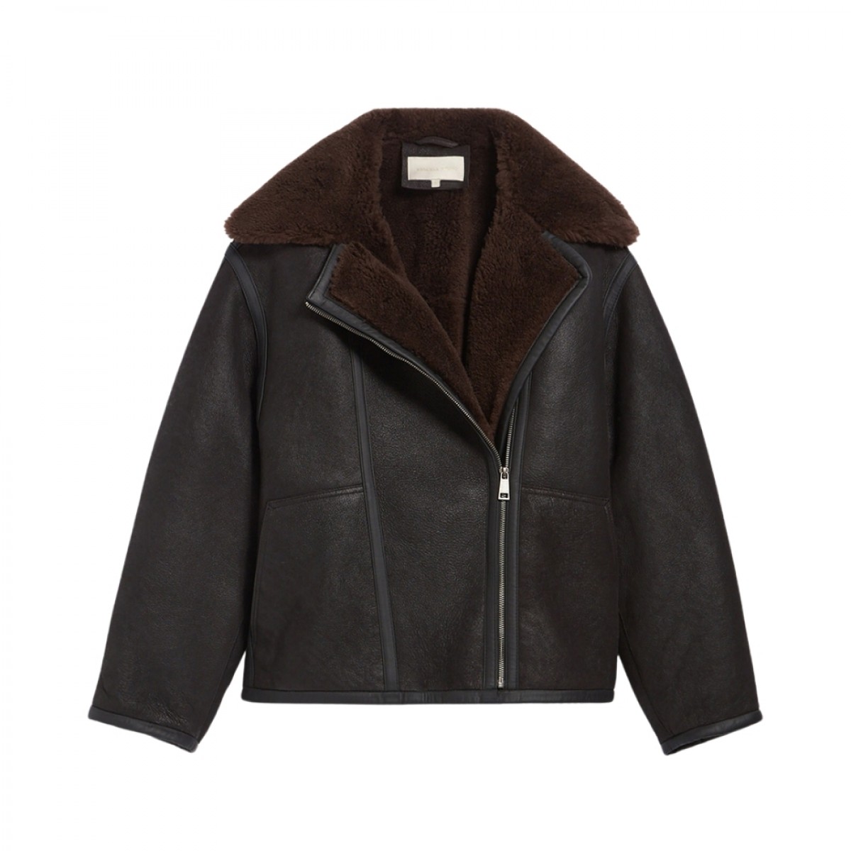 boris blouson jacket - brown