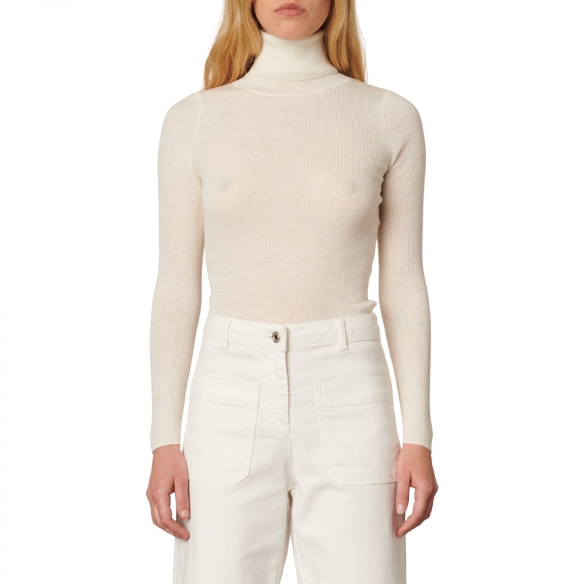 brindille sweater - off white - front