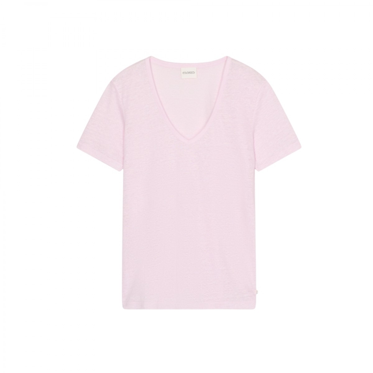 closed t-shirt short sleeve - quartz pink