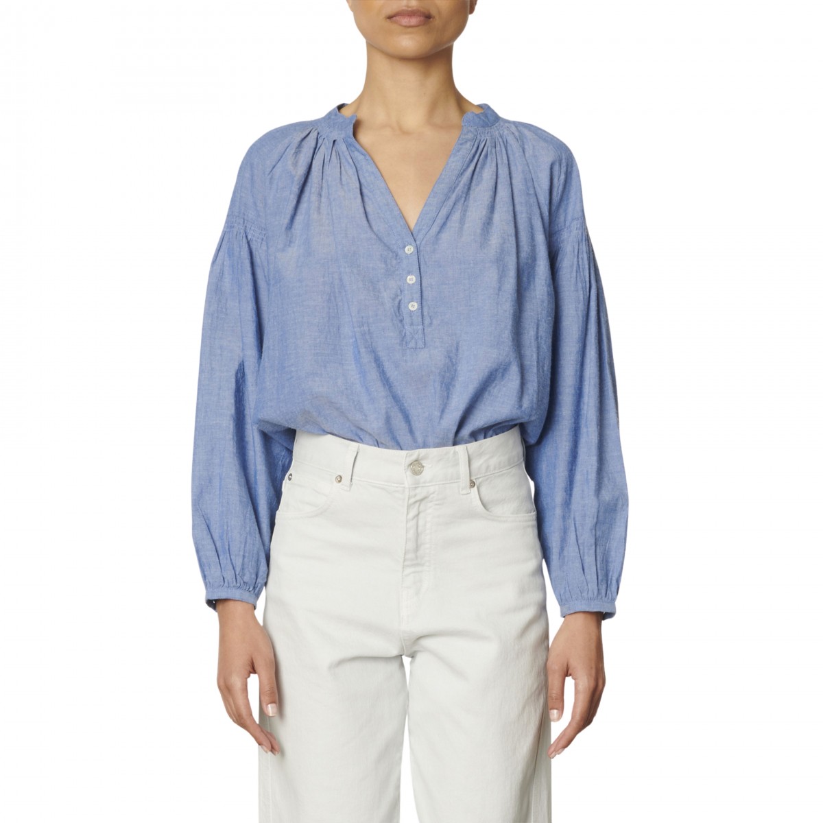 nipoa chambray - blue 