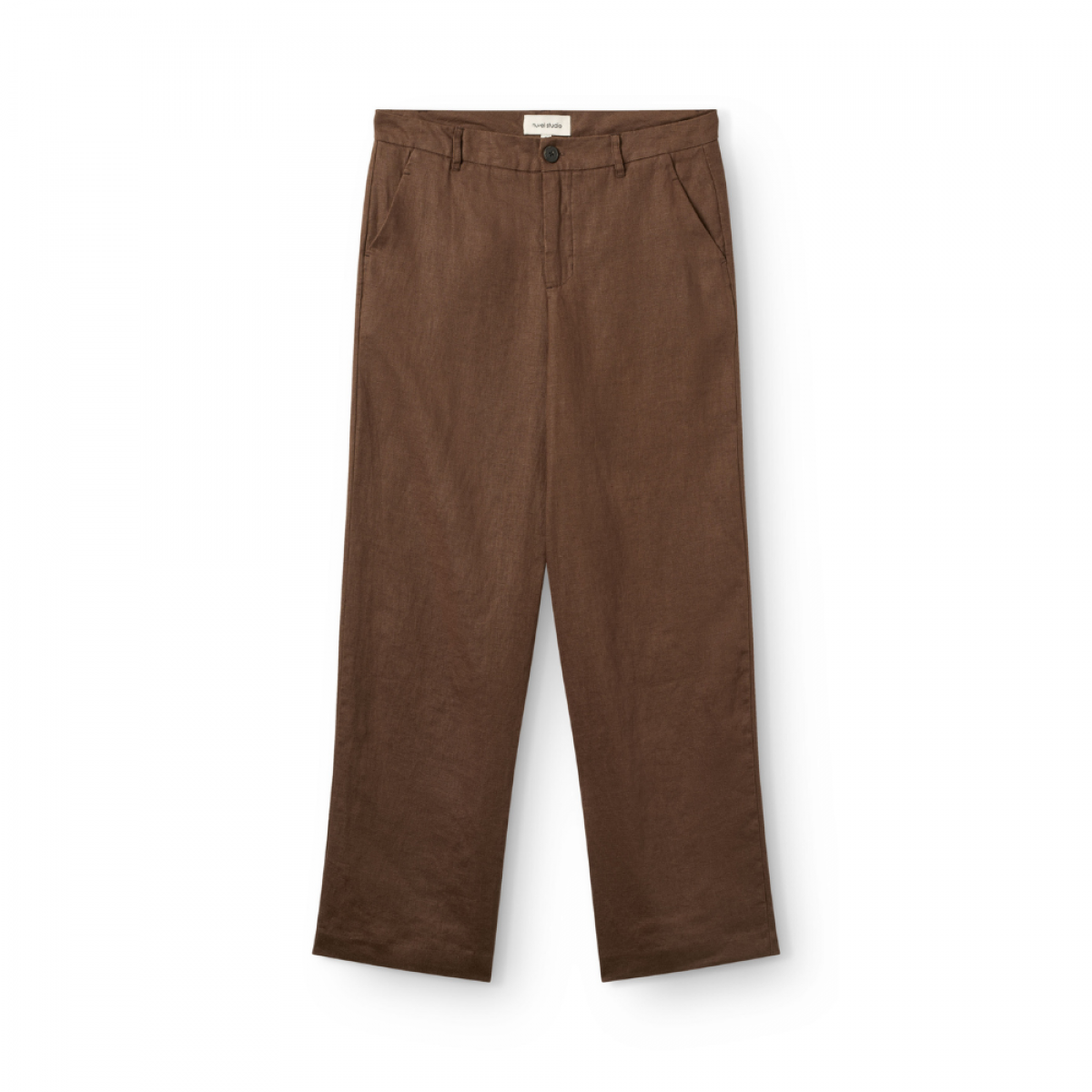 kerte pant linen - brown
