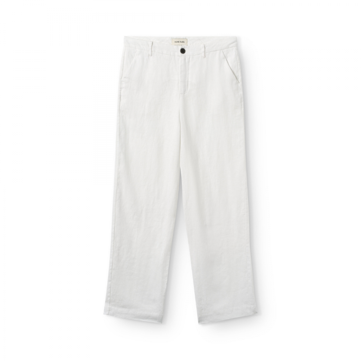 kerte pant linen - white 