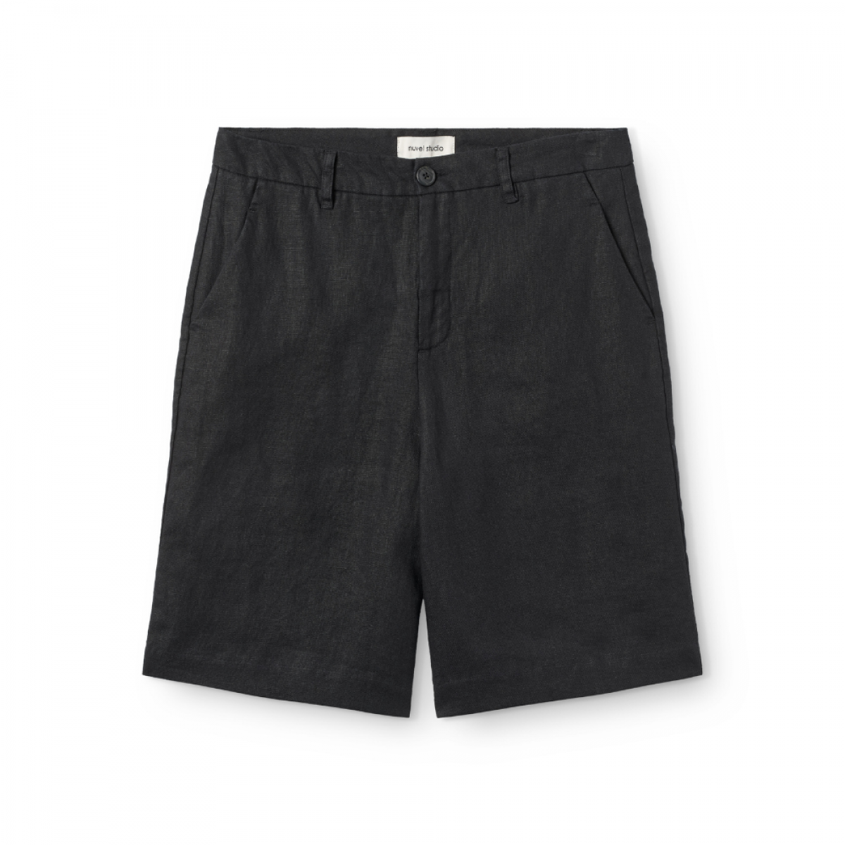 kerte shorts linen - black