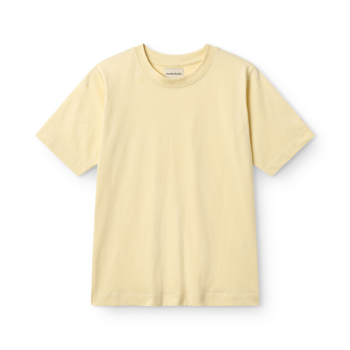 nuvel studio basic tee - cream
