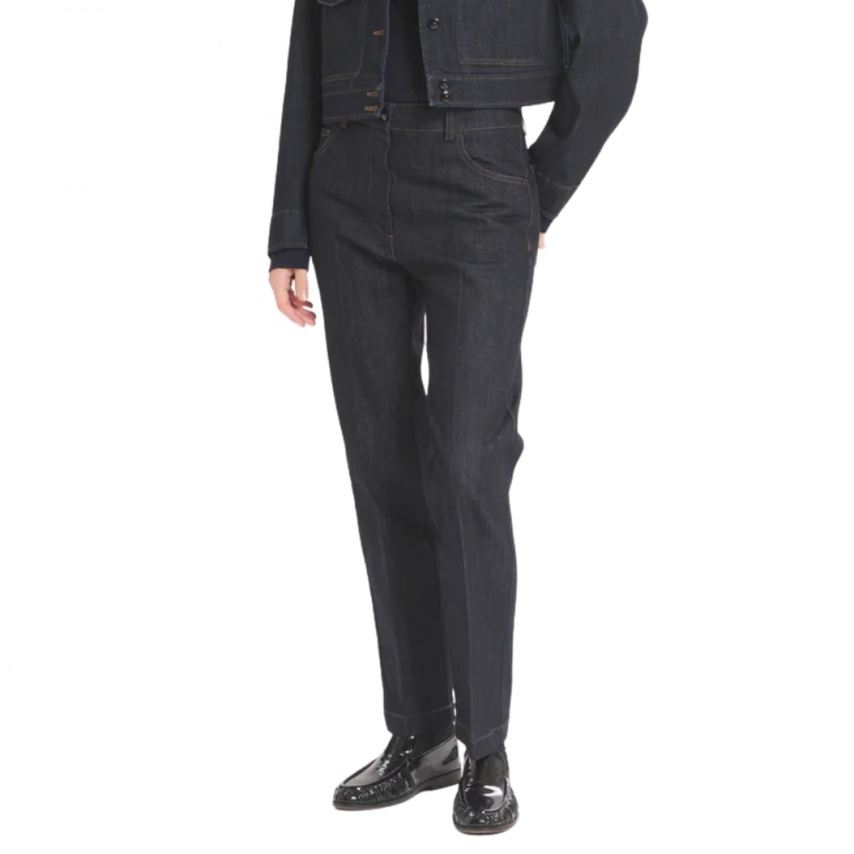 pantalone cinque paro - navy