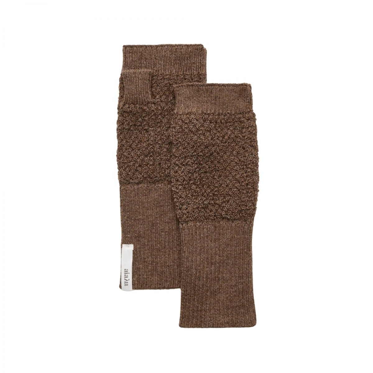 aiayu sandy mittens - brownie