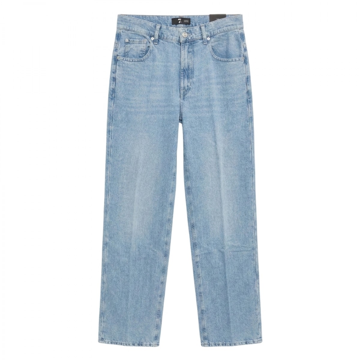 stovepipe straight iris - denim blue