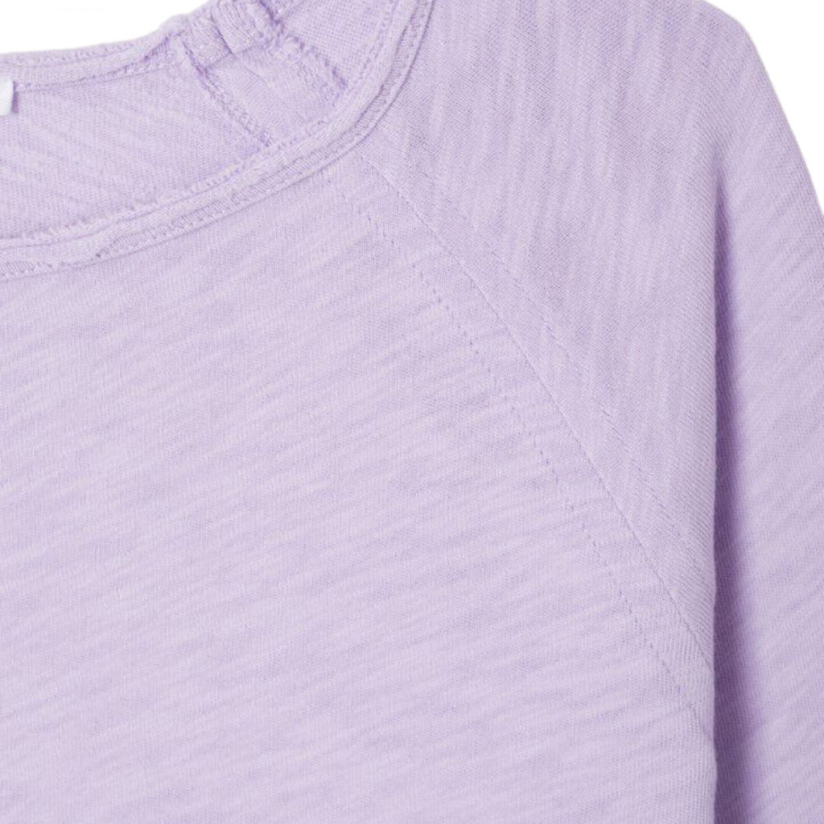 women's t-shirt sonoma - vintage pastel purple - hals 