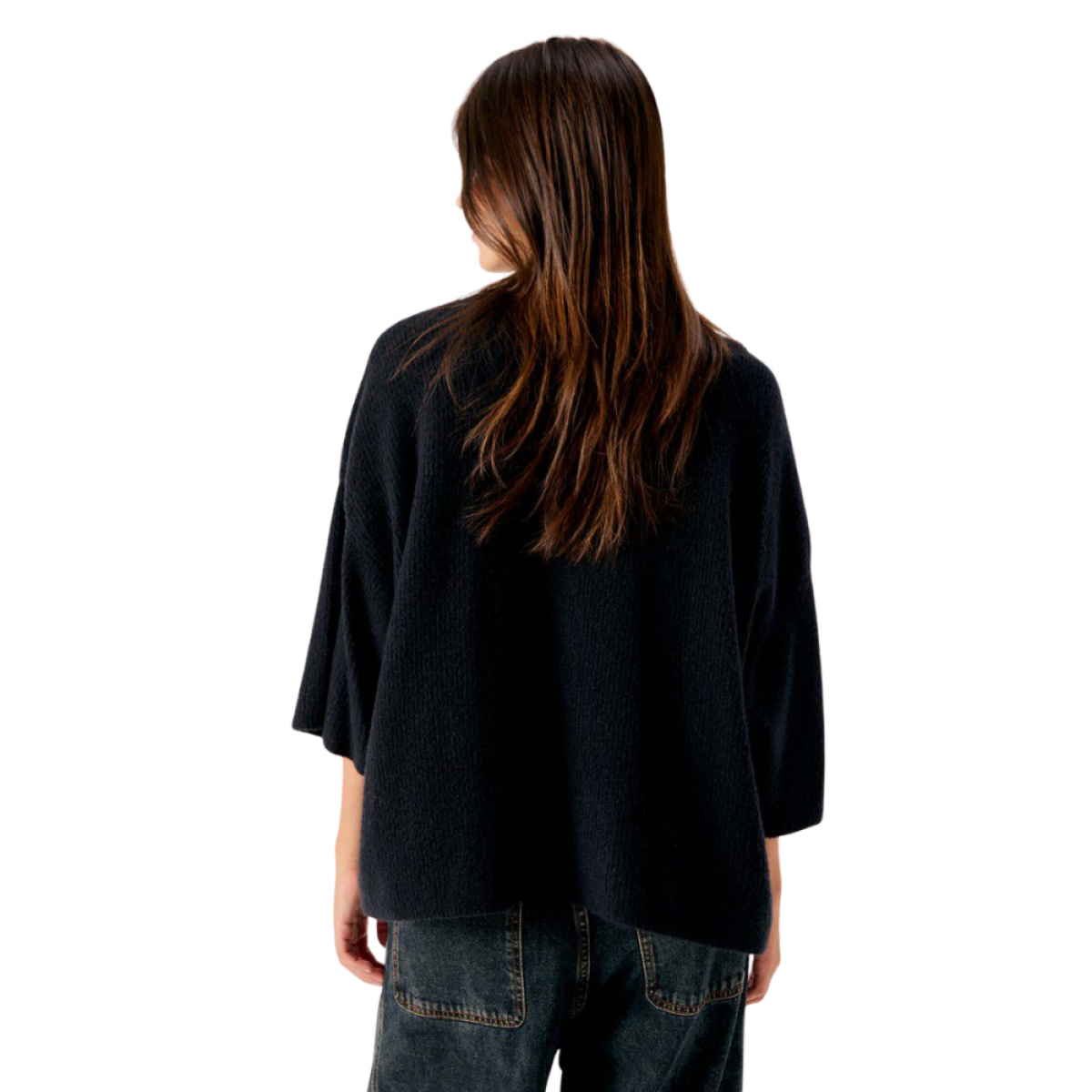 women's sweater damsville - black - ryg
