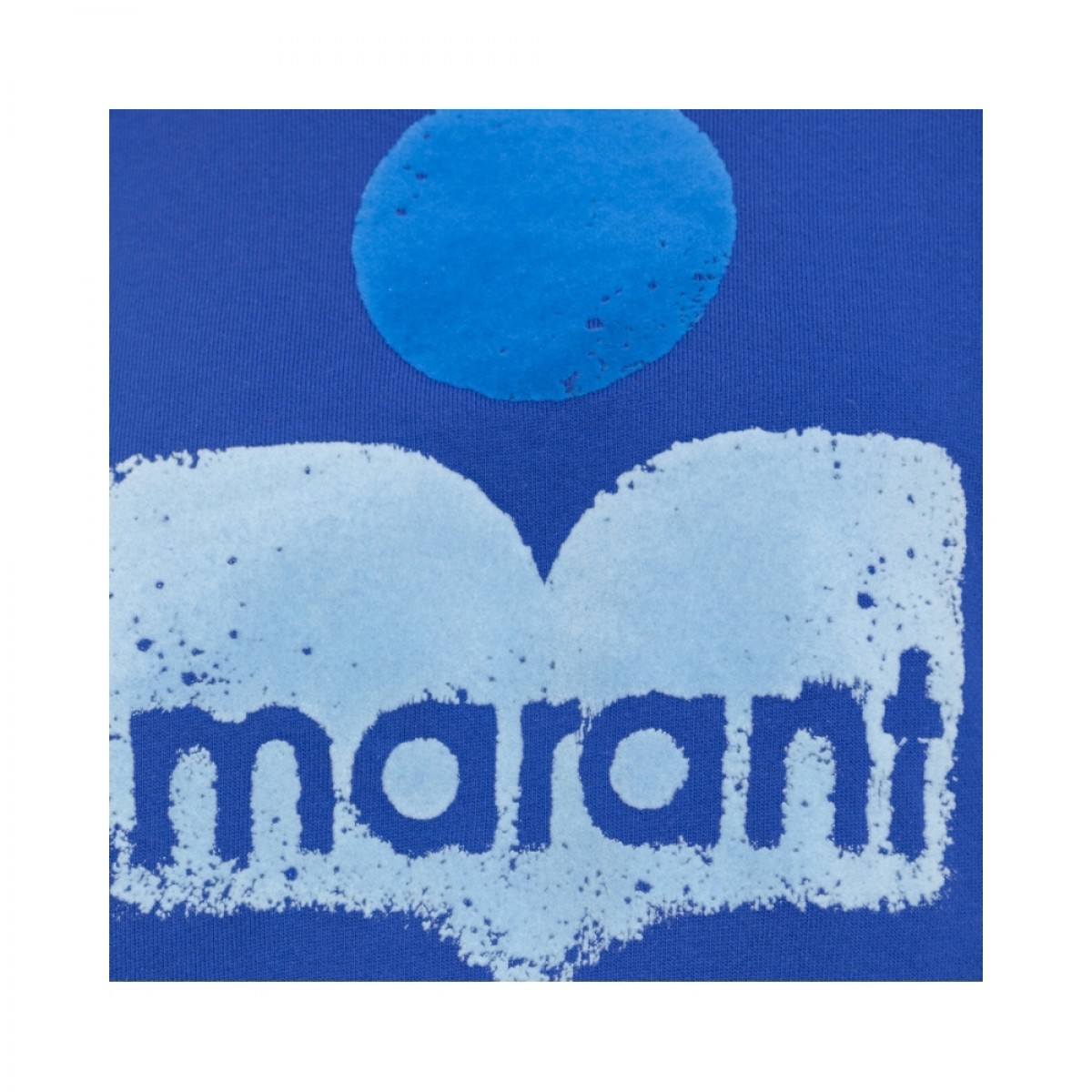 mobyli logo sweat - electric blue - logo