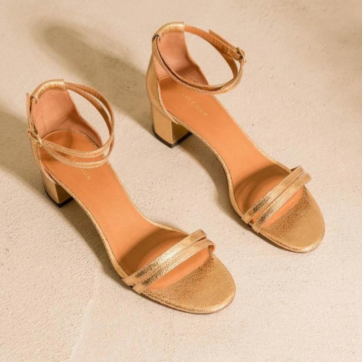 sandals no 466 - gold - front