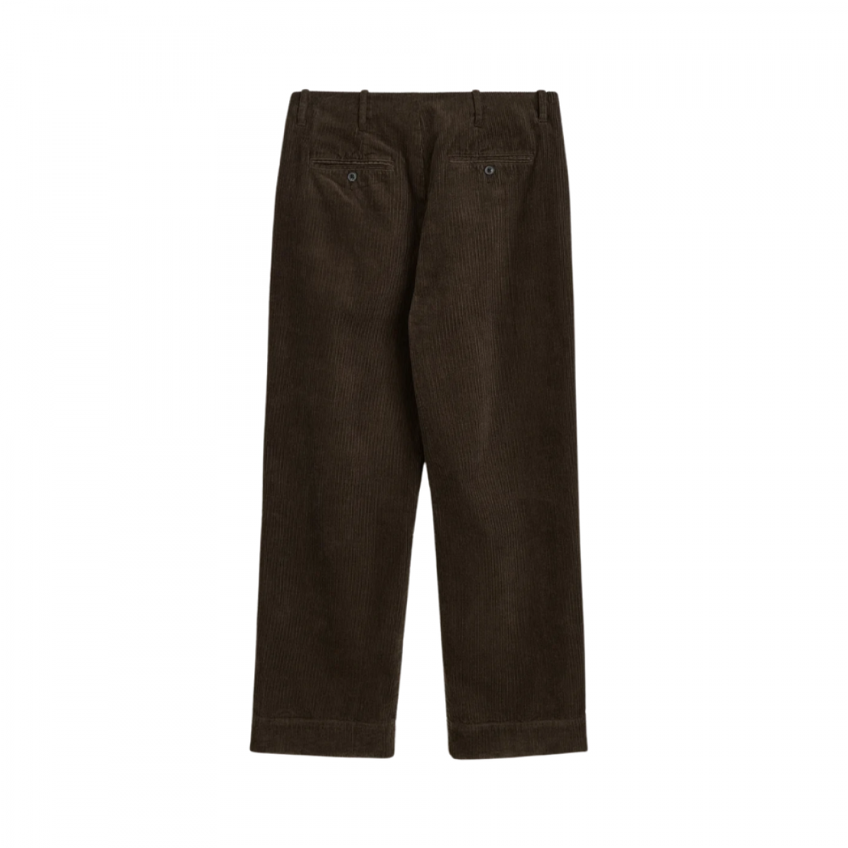 aiayu toto pant corduroy - smokey brown - bagfra 