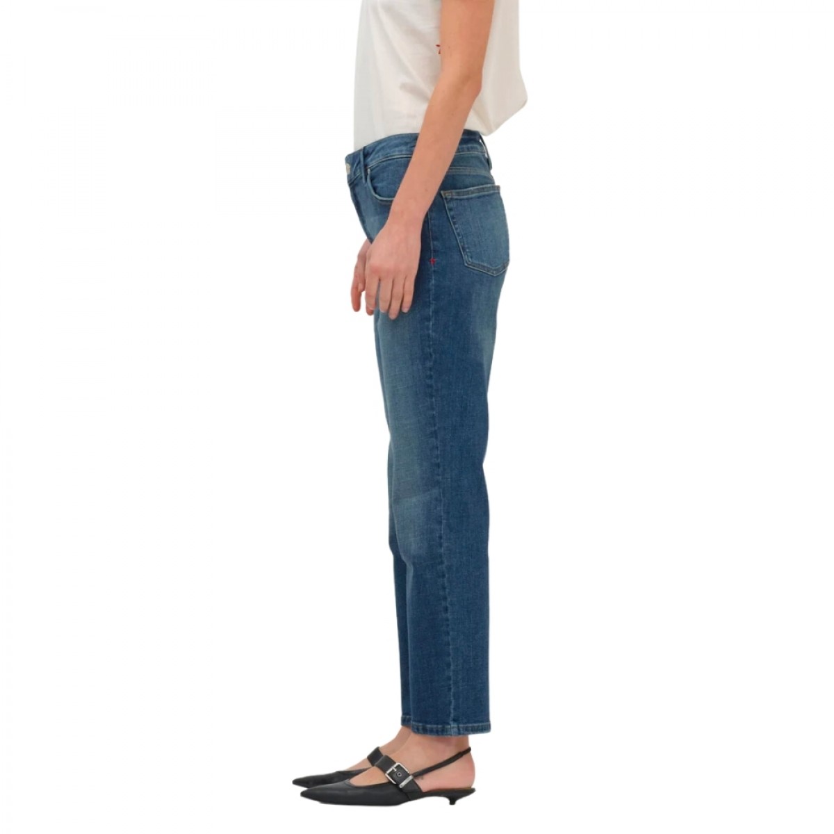 teresa jeans - denim blue - fra siden 