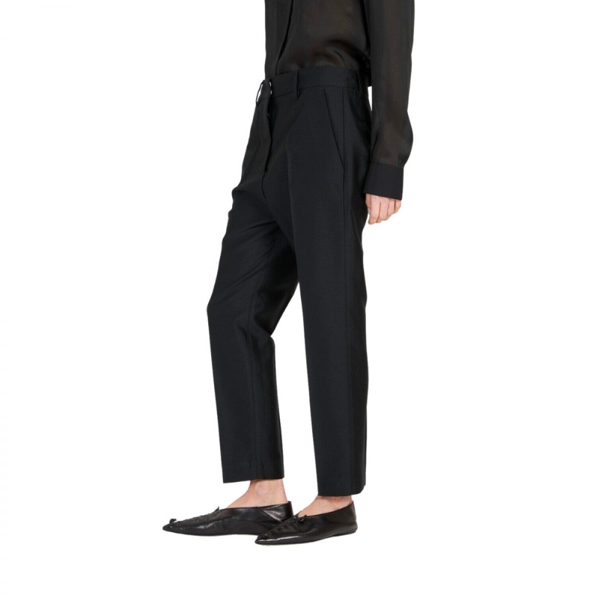 pantalone gerarda lany - black - fra siden 