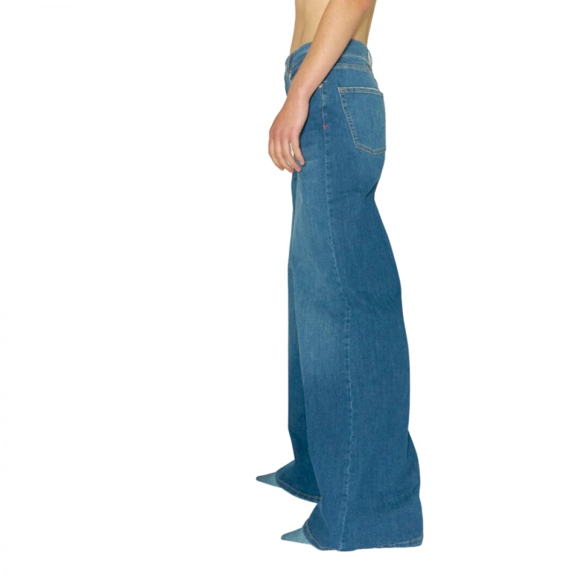 trw arizona jeans wash dark florence - denim blue - fra siden