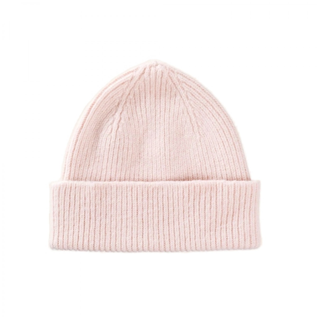 beanie - misty rose - front