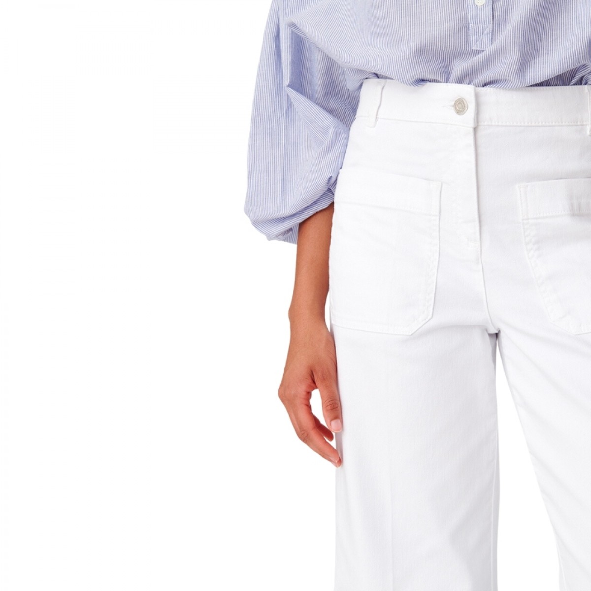 helias jeans - blanc - lommer