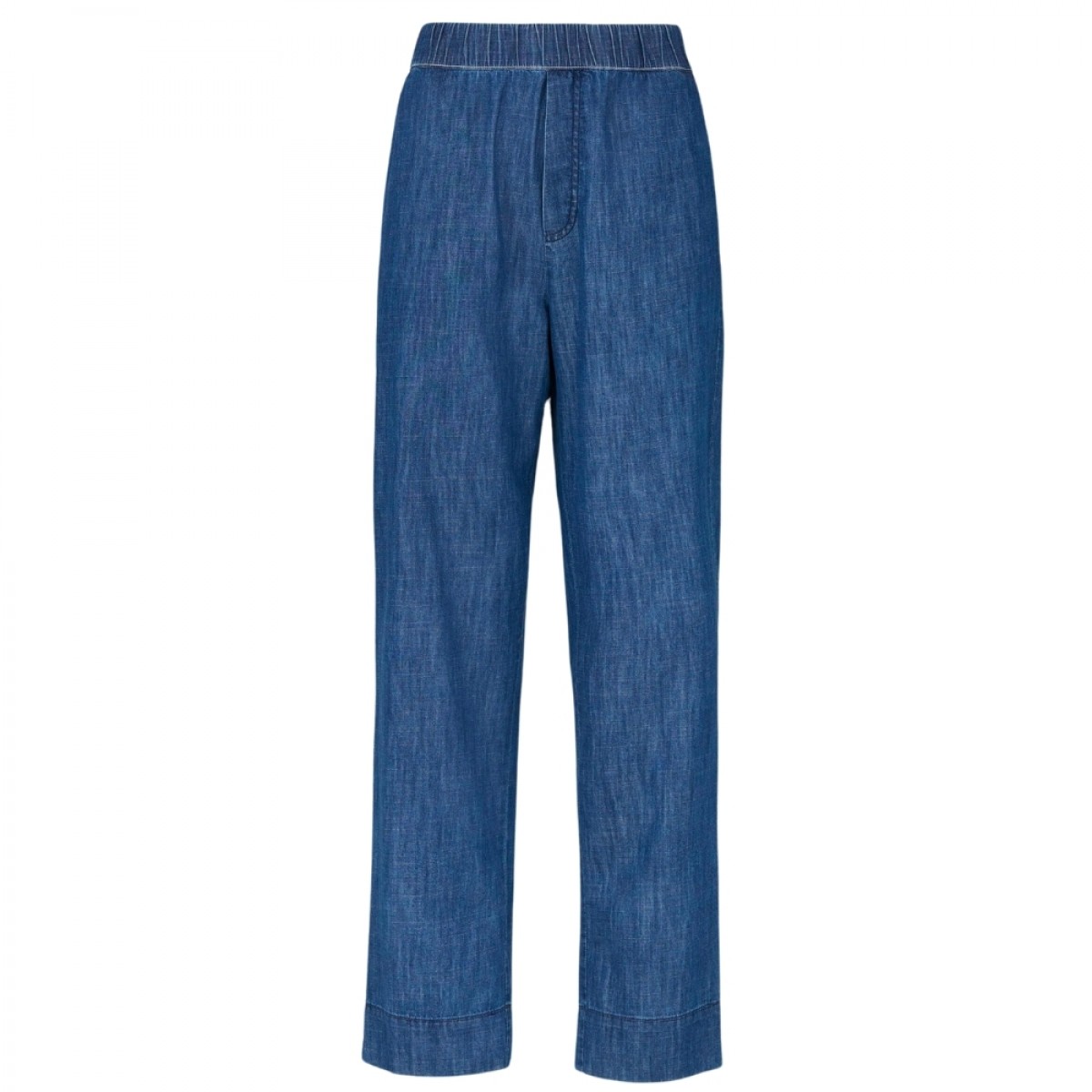 miles pant denim - blue jeans - front