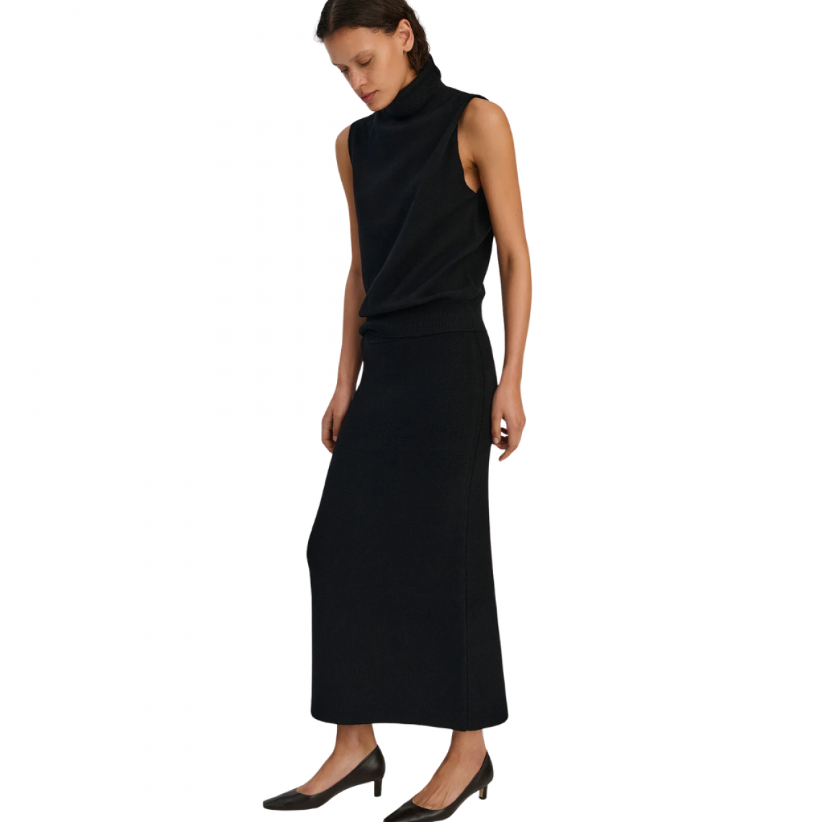 rhea skirt - black - look