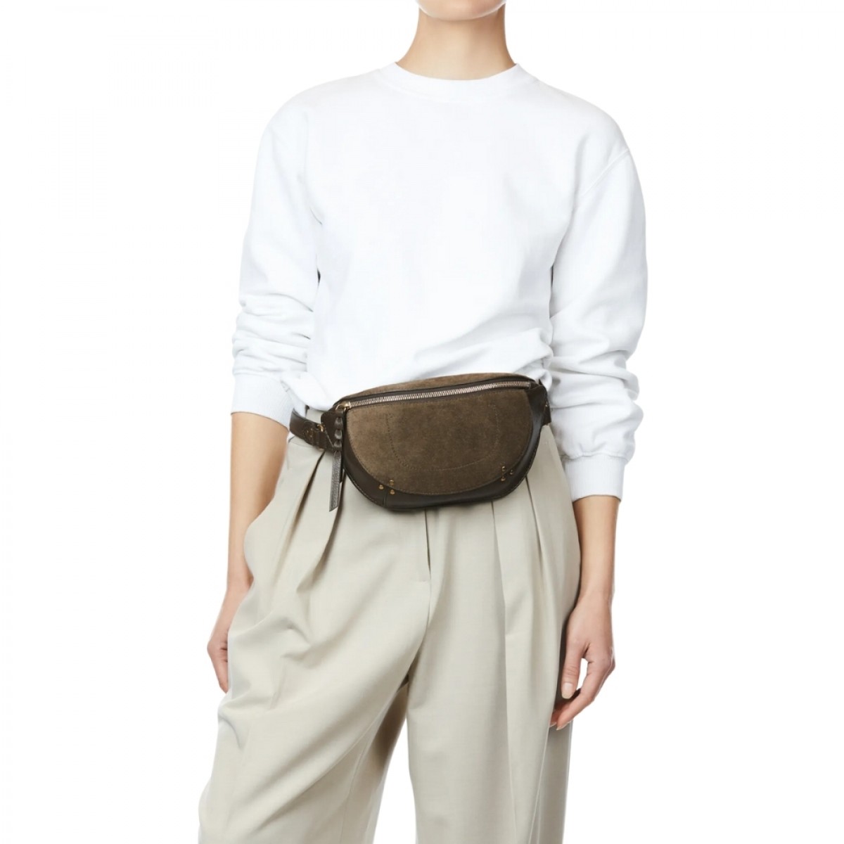 jerome dreyfuss lino banane - savane - model front