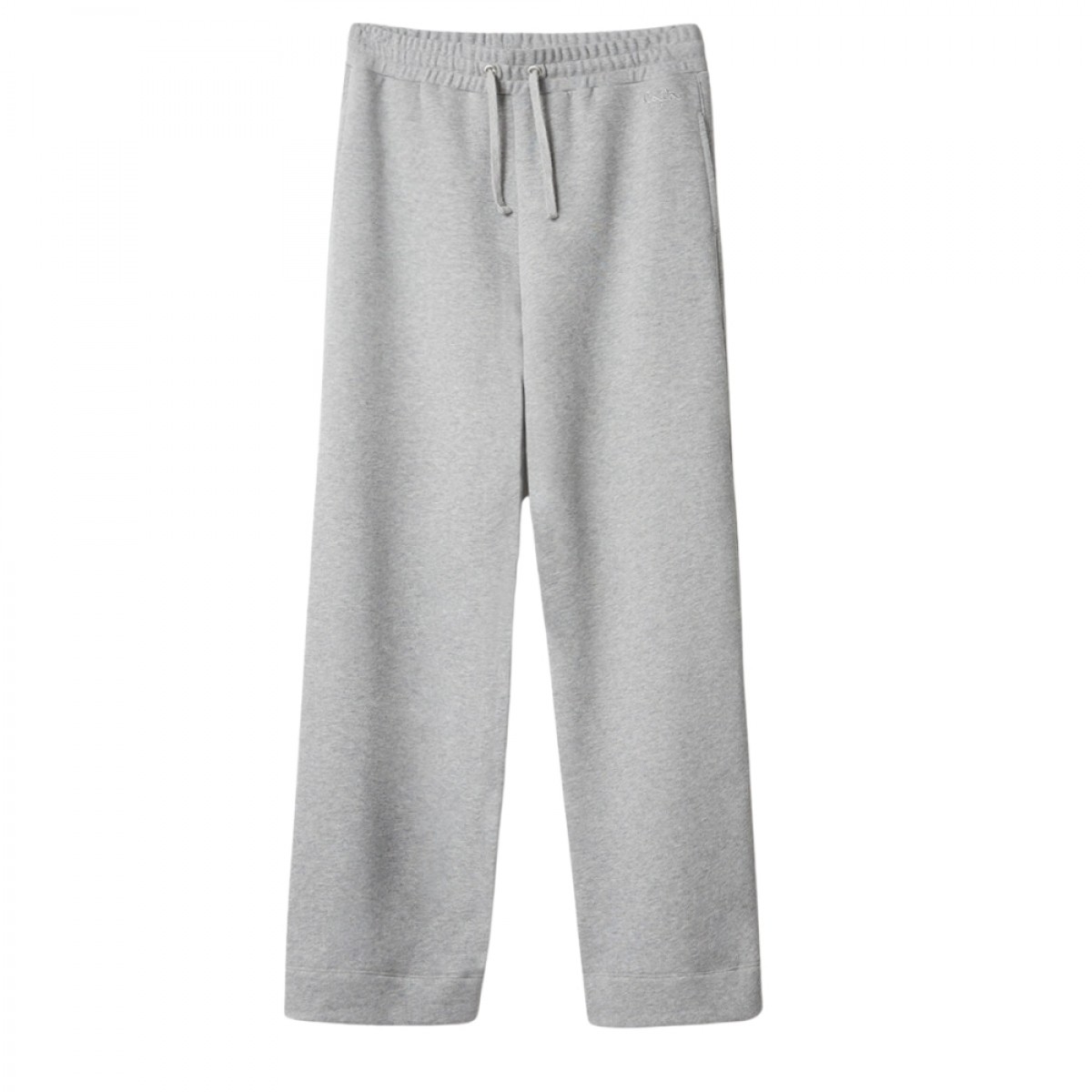 sweatpants pylo cotton - heather grey - front