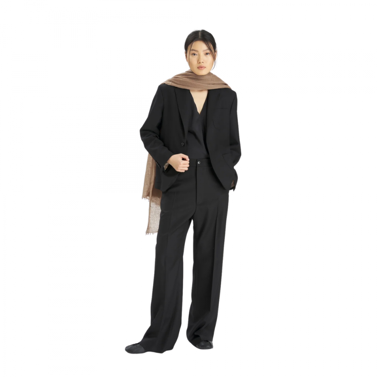 pantalone nini flan - nero - look