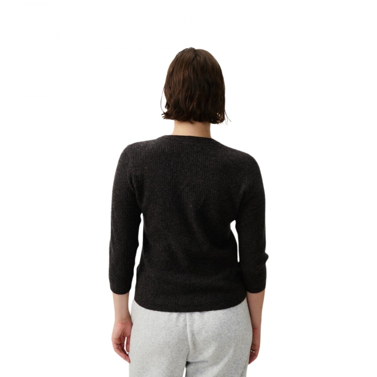 women's jumper raxow - charcoal melange - ryg