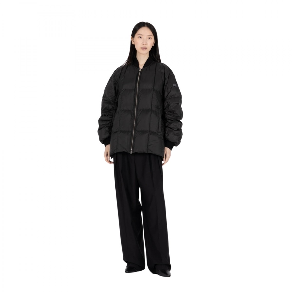 down jacket nal - black - model look