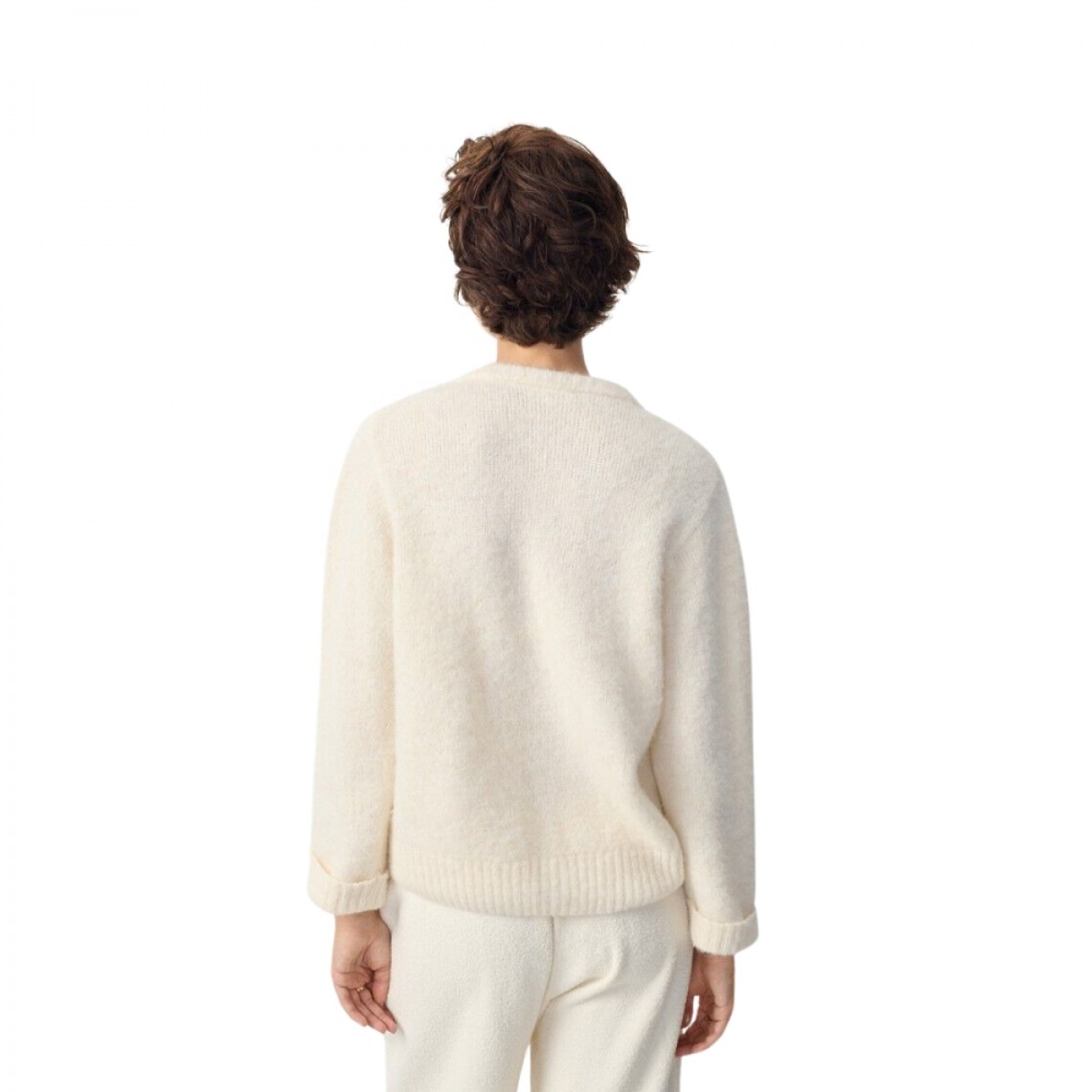 women cardigan east - nacre chine - ryg